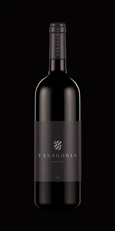 Fanagoria bottle, new black label