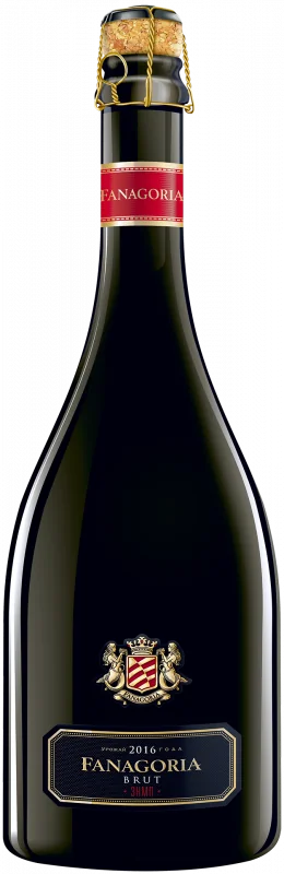 Fanagoria Brut, the mermaid crest on the label