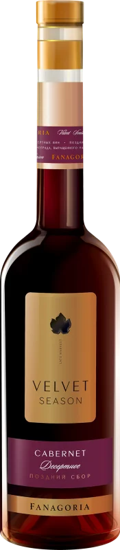 Velvet Season dessert Cabernet, old label